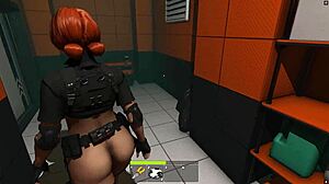 gostosa's huge ass sways in haydee 3d hentai gameplay tease