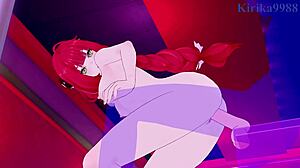 ukunami yuzuha moans as yidhari murphy creampies her big tits in zenless zone zero