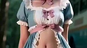 Ever seen a curvy Asian's big shaved pussy get pounded in 3D anime?