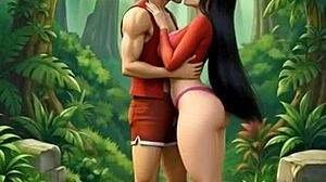 you ready to fuck boa hancock deep in the forest with that one piece hentai cock?