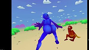 Insane anime big ass hardcore pounding in vr game!
