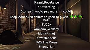 Rough creampie action explodes in dark alleyway game animation