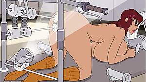 Velma’s Big Ass and Tits Get Fucked with Toys in Scooby Doo Hentai Game en Español