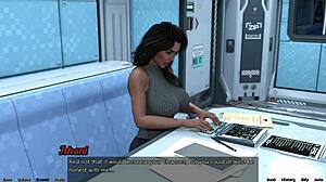 stranded in space 70 sexy step-sis craves huge cock deep in mouth right after steamy shower creampie finish