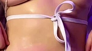 Oiled Anime Bikini Body Begs for Touch!