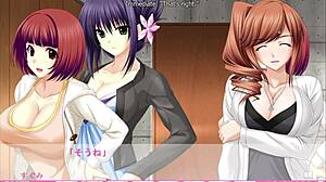 yuuwaku harem girls tempt with big tits ass erotica chats