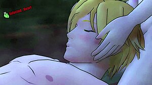 What If Jaune Fucks Futa Ruby and Yang in Threesome?