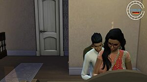 private tutor babe rides big cock cowgirl creampie with huge tits bouncing assfucking finish