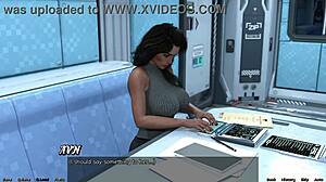 stranded in space 70 sexy step-sis craves huge cock deep in mouth right after steamy shower creampie finish