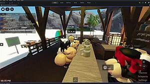 a young beach babe loses bet to stranger and drops for his thick cock sucking session