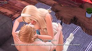 Watch wild 3D hentai capture unfold outdoors