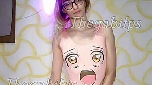 Liby Portuguesa in Anime Outfit Ahegao Face Fuck