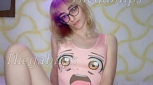 Liby Portuguesa in Anime Outfit Ahegao Face Fuck