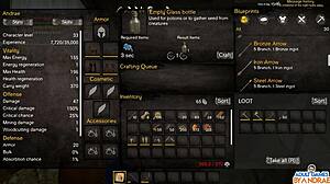 ep11 wicked island upgrades stonehouse room bath and crafts bronze weapons with sexy curvy babe