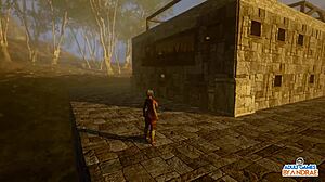 ep11 wicked island upgrades stonehouse room bath and crafts bronze weapons with sexy curvy babe