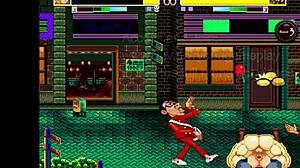 cute blonde from hentai game streets of ryona gets street-fucked by guys