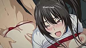 sexy big ass tits anime girl dives into hardcore doggystyle creampie muff licking