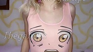 Liby Portuguesa in Anime Outfit Ahegao Face Fuck
