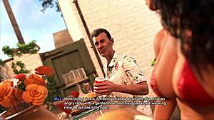 in my bimbo dream 38 latina milf flashes her big ass