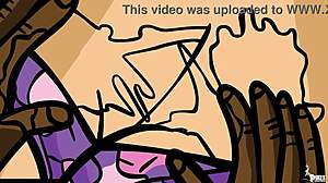 pawg babe rides cock hard on beach while husband watches nearby