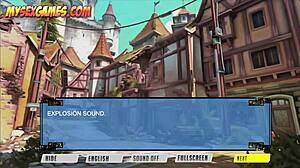 Overfuck Big Tits Chicks In Hentai Game Action