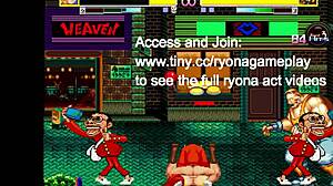 cute blonde from hentai game streets of ryona gets street-fucked by guys