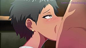 horny babe jumps on big cock after workout cartoon fuck