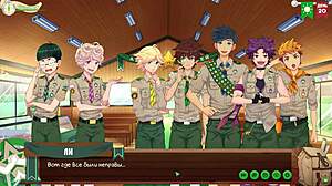 Dude game friends camp ep29 with taiga russian voice acting sounds fun