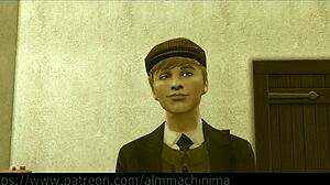 damn young stud rails cute poppy the prostitute doggystyle rough!