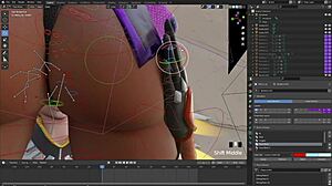 Overwatch Sombra and Mercy blend into steamy Blender animation bonus