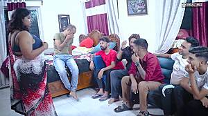 Desi Mallu Bhabhi Ass Fucked Hard by Six Stranger Boys No Husband Home
