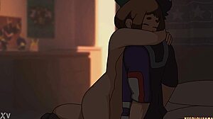 DEKU SLAMS OCHAKO'S ANAL in My Hero Academia Hentai