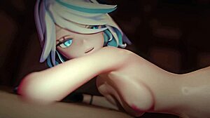 furina deepthroats anal assfucks handjobs kisses in bold sex animation