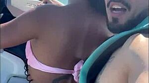 hot skinny housewife cuckolds husband fucking instructor jetski outdoor