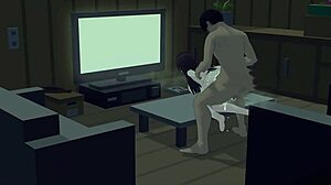 a y rei moans for creampie blowjob tits bounce kill la kill fuck?