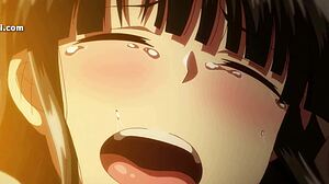 that intense anime scene speeds up with the sexy girl