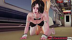 Ayako bunny cosplay pov doggystyle big ass tight pussy creampie closeup