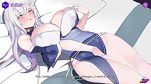 pure virgin's big tits tempt monster cock quickie in hentai game gallery