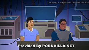 Stepmom aunt seduces in sexy Savita Bhabhi cartoon animation