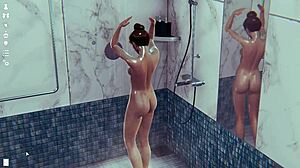 i'm showering with my hot friend now