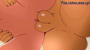 nobara rides yuji's big cock creampie after training in horny parody