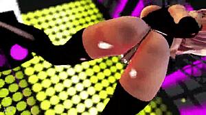 mm3077 short hair girl's serious dance courtship