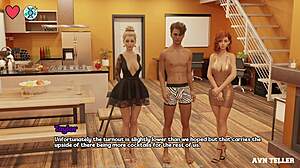 Naked at the feminist college party... dare you join?