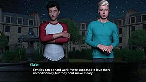 blond boy in hollow 04 starts flirting with me gently