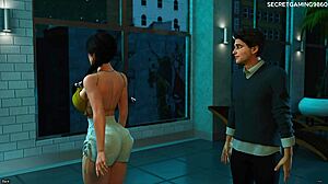 Oppaiman's Hot Big Tits Girl Fucked Hard by Huge Cock in Freshwomen 17