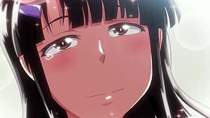 that intense anime scene speeds up with the sexy girl