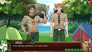 in game friends camp path 2 part 25 taiga gets good advice russian voiceover