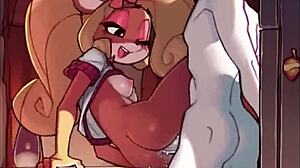 cartoon babe gets pussy fucked hard on kitchen table