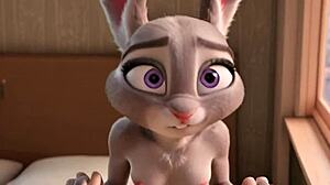 judy hopps rides cock cowgirl then doggystyle in zootopia 3d disney porn