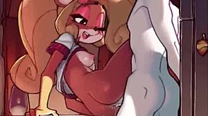 cartoon babe gets pussy fucked hard on kitchen table